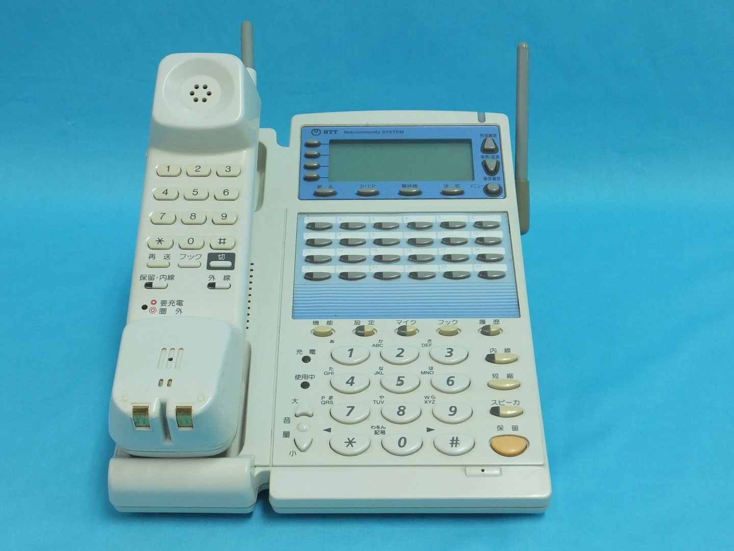 中古ビジネスフォン　NTT　GX 1型 カールコードレス