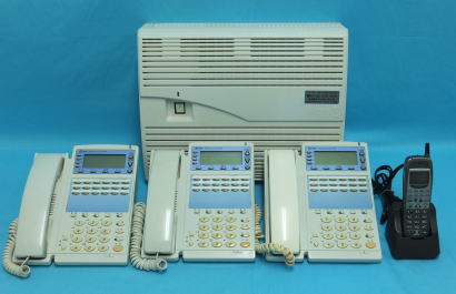 中古ビジネスフォン　NTT　GX-S 1型 3台コードレスセット