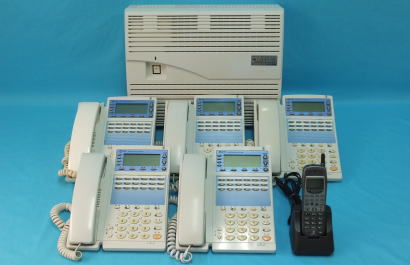 中古ビジネスフォン　NTT　GX-S 1型 5台コードレスセット