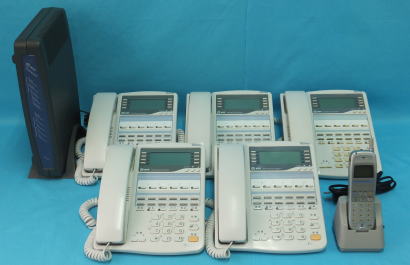 NTT　パクシアⅡ2　5台コードレスセット